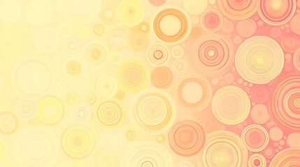 An abstract illustration of concentric circles with varying colors