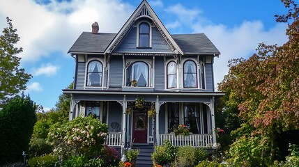 Victorian Era Home Architectural Beauty