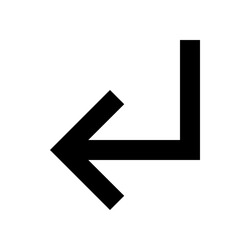 Turn Left Arrow
