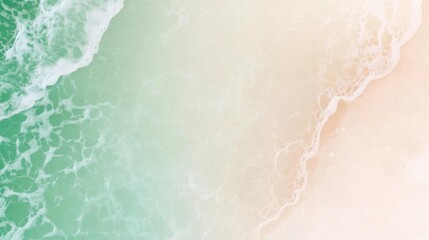 Ocean Waves on Sandy Beach