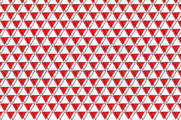 simple abstract red black color creative triangle pattern that can be used as a background or texture