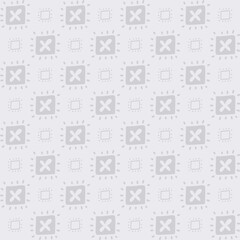 Abstract shapes seamless pattern. Hand drawn geometric vector illustration.	