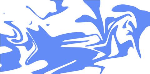 Abstract background with waves. Horizontal banner with waves background illustration with blue Colorful liquid. Marbleized Stripes With marble ink texture with Splash of paint.