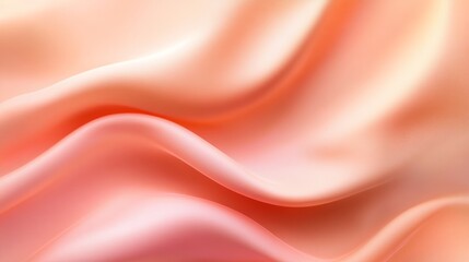 Obraz premium Warm gradient background with a smooth blend from light coral to soft peach