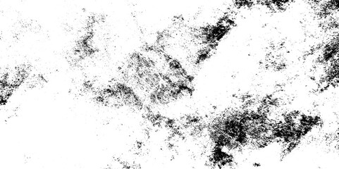 White and black paint overly distressed grunge crack and scratch dirty wall texture. old paper background. pattern of ink line, splashes wall background. black, white scratch transparent background.