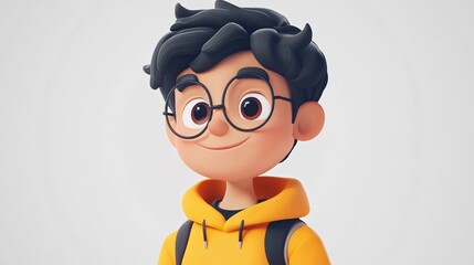 3D Cartoon Avatar Frame Photo Border Rendering for Gaming