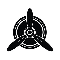 propeller silhouette art © SreeModonchandro