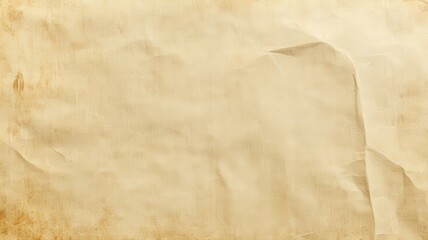 Beige Creased Paper Texture Background