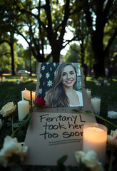 Candlelight Vigil Memory Substance Abuse Epidemic Public Safety Fentanyl Crisis
