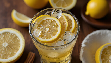 Cool drink made from lemon