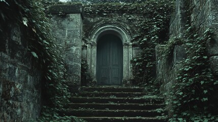 Fototapeta premium Enigmatic Entrance to an Unknown World