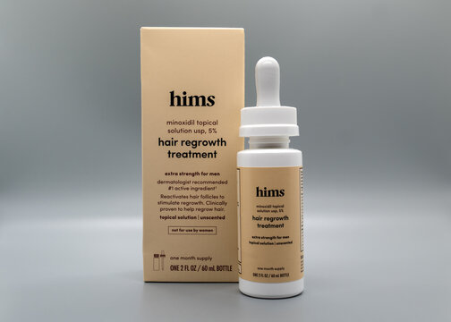 HIMS hair regrowth treatment for men