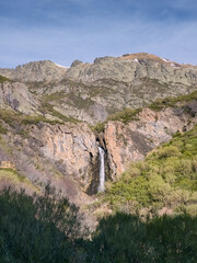 Towards the waterfall.
