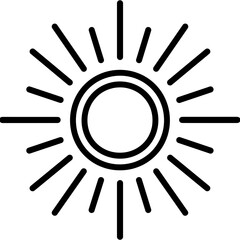 - - - -
🔹Title
Sun icon, radiant design, minimalist illustration, copy space

🔹Keys
sun, icon, graphic, design, illustration, minimalist, radiant, light, art, creative, line art, modern, concept, wa