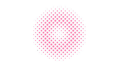 Abstract creative pattern pop art comic style pink halftone isolated on white background Vector. Dotted circle vector illustration. Abstract halftone background. Dot spray gradation for your design.
