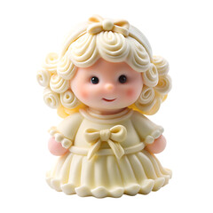 Fototapeta premium Adorable Angel Cake Topper
