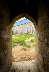 Fototapeta premium Ovdan - 11th century water reservoir in Guzdek, Azerbaijan - located on one of the silk route pathways.