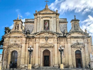 Fototapeta premium St Agatha church in Rabat, Malta