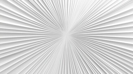 Abstract White Texture with Radiating Lines and Depth for Modern Design and Creative Backgrounds