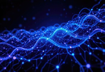 Digital AI Nexus – Luminous Neural Network in Cyber Space"	