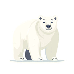 Fototapeta premium polar bear vector illustration