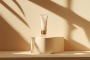Cream Tube Product Display Mockup - Elegant Packaging Design