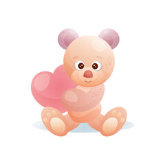 A fluffy teddy bear 