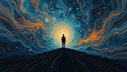 abstract fractal background