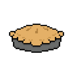 Obraz premium pie cake icon pixel art
