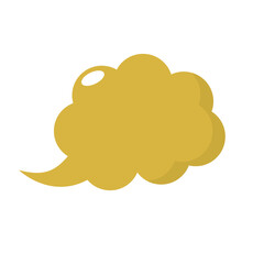 Stinky fart icon. Stinky air icon. Vector.