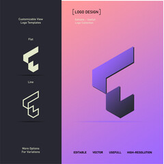 Futuristic T-Shaped Winged Logo – Geometric & Abstract Symbol in Gradient Purple – Modern Tech, Gaming, or Automotive Branding – High-Quality Vector Illustration for Business & Digital Identity