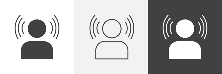 Brand awareness icons in Thin line black color. flat simple vector symbols illustration.