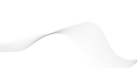 Abstract grey wavy lines background. Digital frequency track equalizer. Abstract frequency sound wave lines and technology curve lines background. Abstract background with business lines background. 