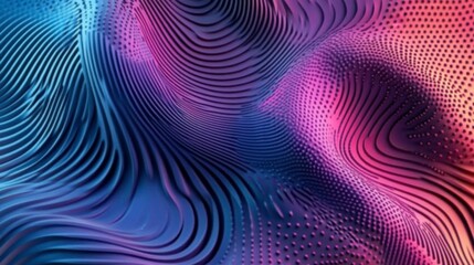 Fototapeta premium Dynamic Abstract Design with Vibrant Colors and Intricate Patterns