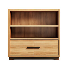 Wooden cabinet with shelves and drawers simple design home decor