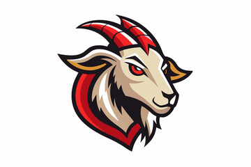 goat logo vector 