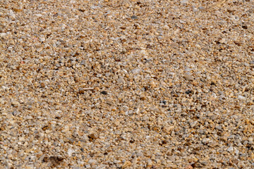 Exploring the granular texture of sand desert location nature detail close-up viewpoint