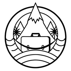 Vector illustration of a business symbol