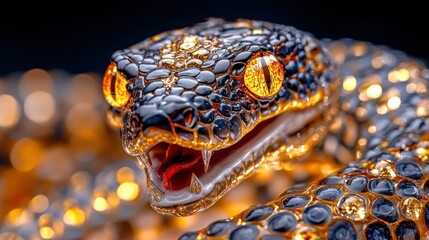 Fototapeta premium Celebrating Chinese New Year: Year of the Snake with Chinese Zodiac Animals