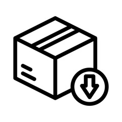 packaging line icon