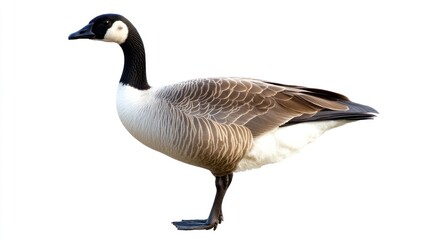 Magnificent Canada Goose: A Profile View