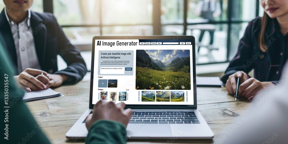 Poster ai image generator software provide picture to graphic designer and users by text prompt brisk with 