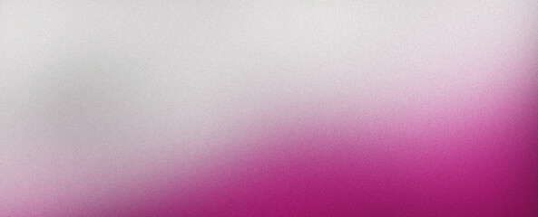 Pink grainy gradient background with noise texture in light pastel color for banner poster backdrop design and copy space