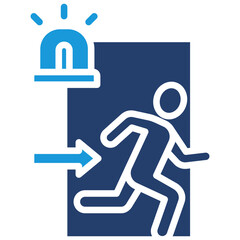 Emergency Exit Icon