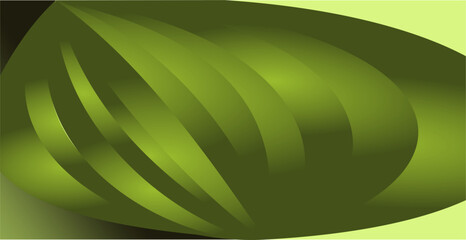 composition of geometric lines and planes with green gradations as a background design for visual art or motifs in disposable art