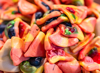 colorful jelly candies