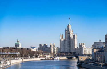 Naklejka premium Cityscape, Moscow