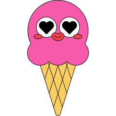 Summer Cartoon Character - elements