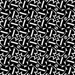 Black pattern, Abstract texture for fabric print, card, table cloth, furniture, banner, cover, invitation, decoration, wrapping. Repetition pattern.