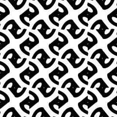 Black pattern, Abstract texture for fabric print, card, table cloth, furniture, banner, cover, invitation, decoration, wrapping. Repetition pattern.